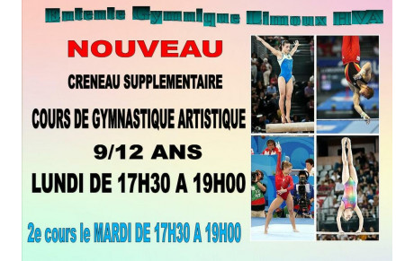 Modification planning GAF loisir